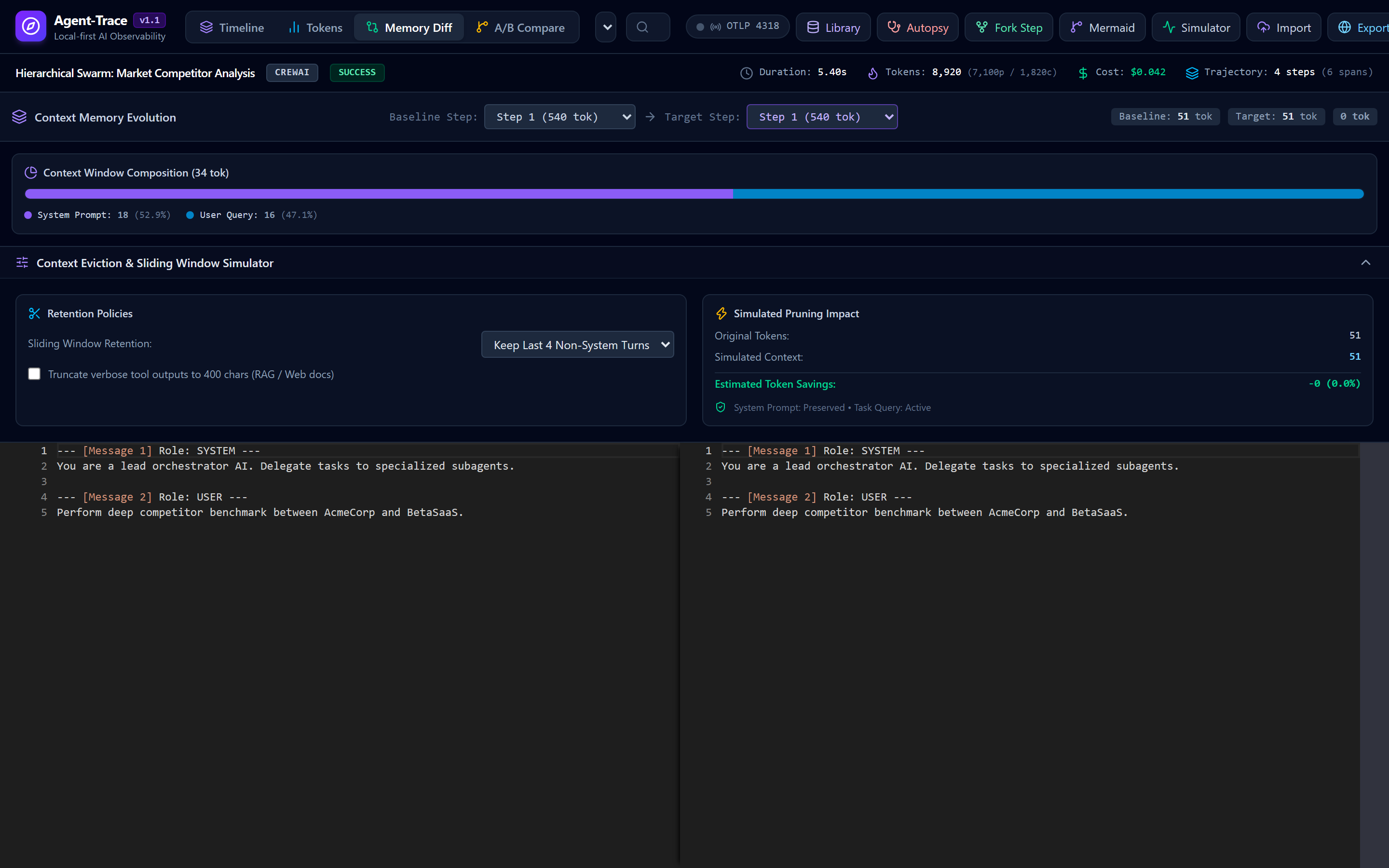 Agent-Trace Screenshot Preview 4