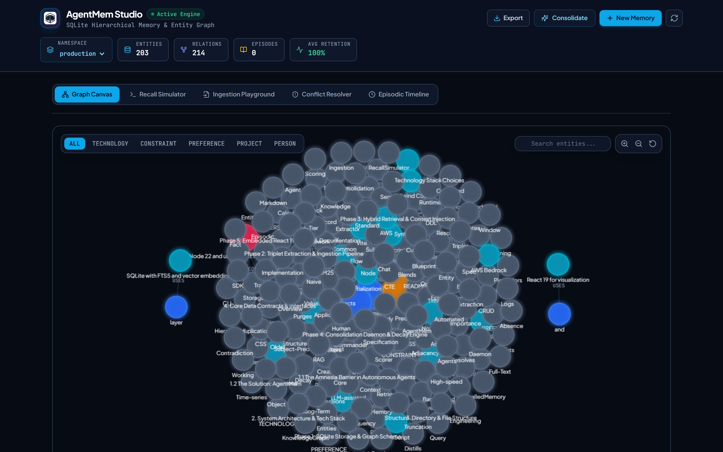 AgentMem Screenshot Preview 2