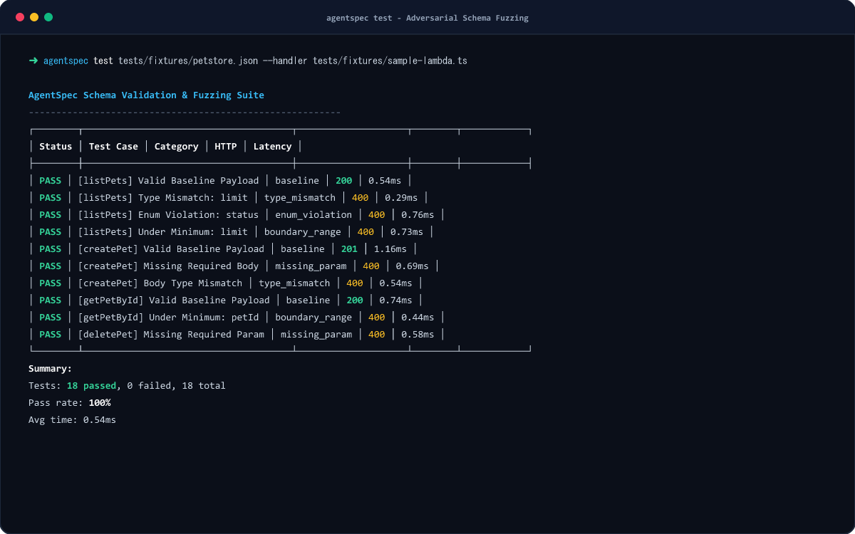 AgentSpec Screenshot Preview 2