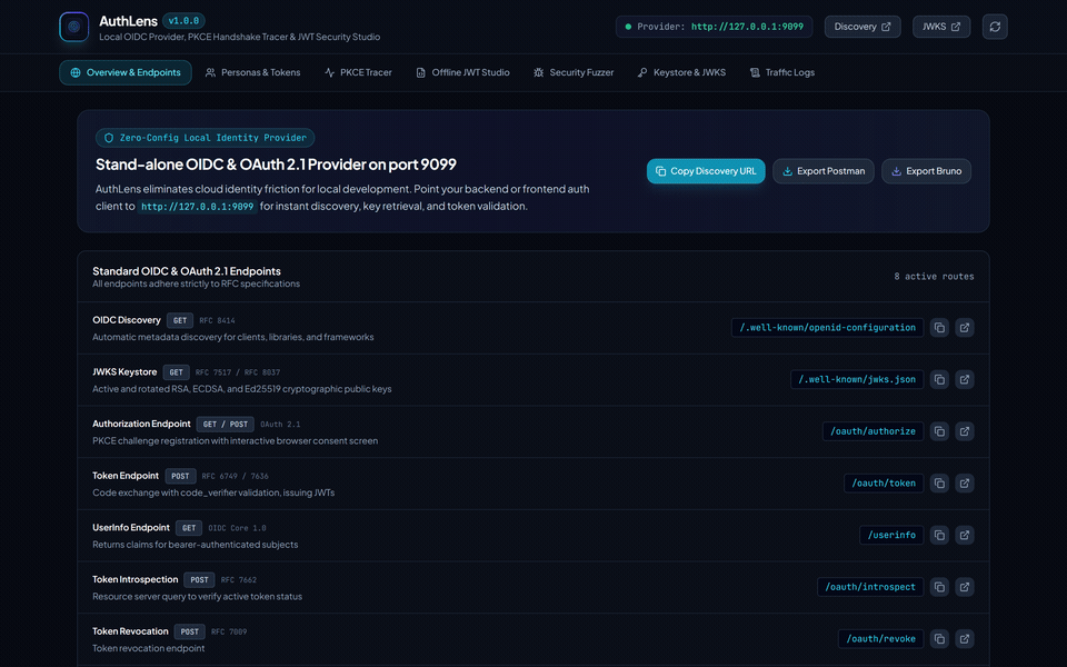AuthLens Screenshot Preview 1