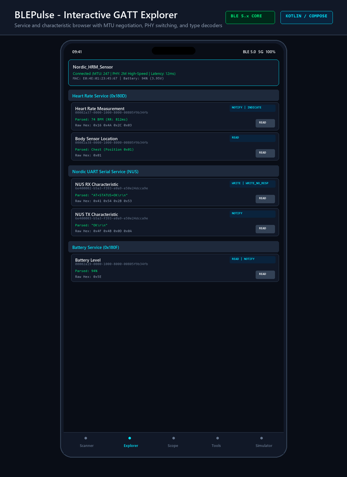 BLEPulse Screenshot Preview 3