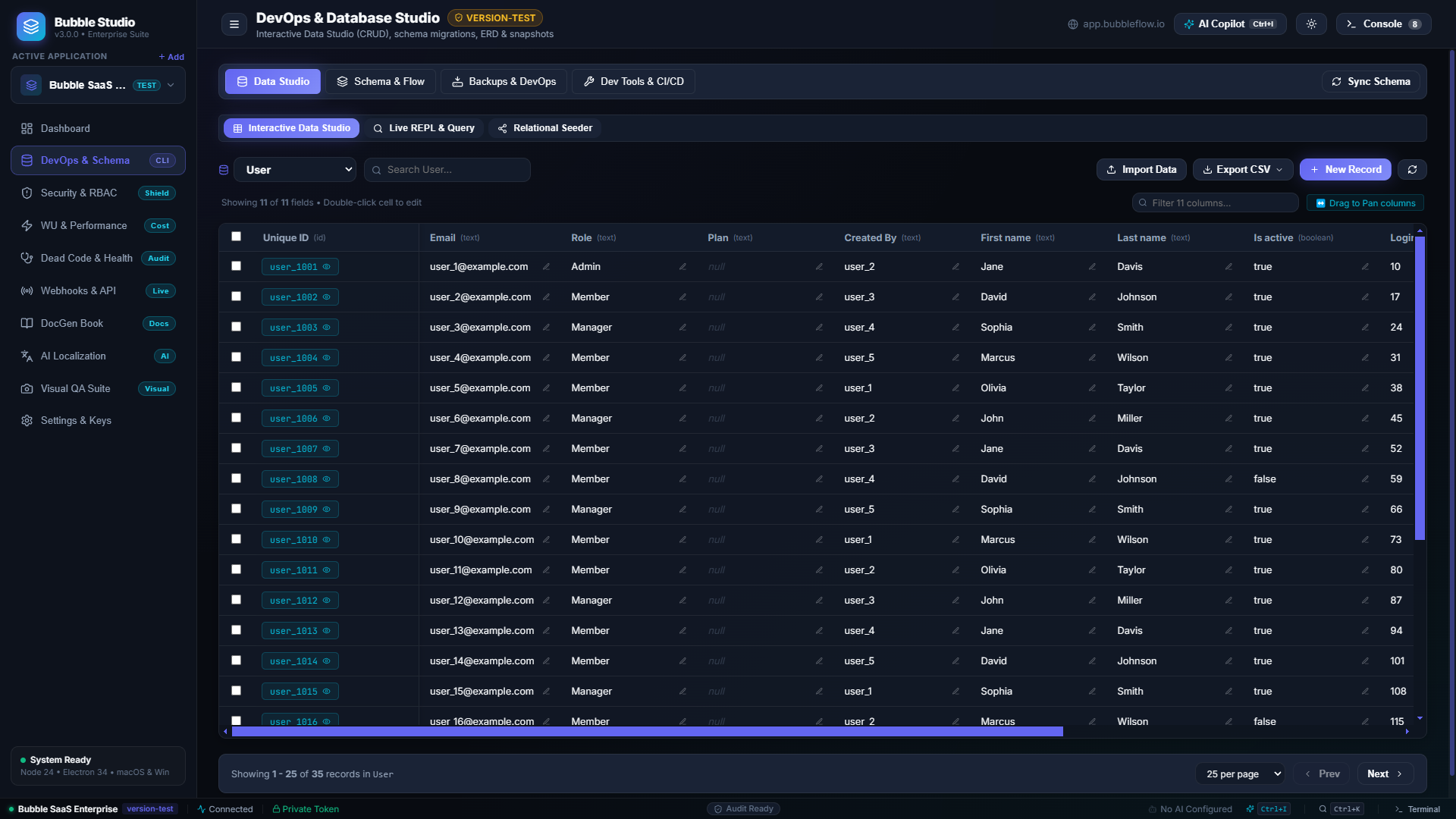 Bubble.io Dev Studio Screenshot Preview 2