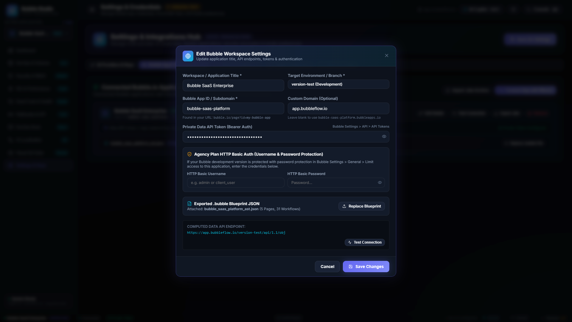 Bubble.io Dev Studio Screenshot Preview 9