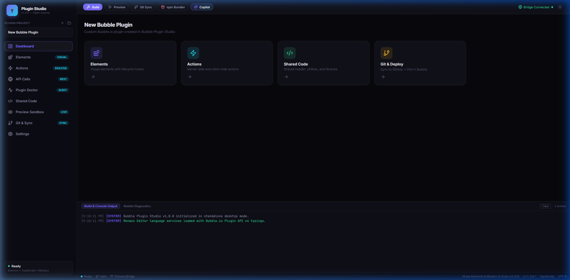 Bubble Plugin Studio Screenshot Preview