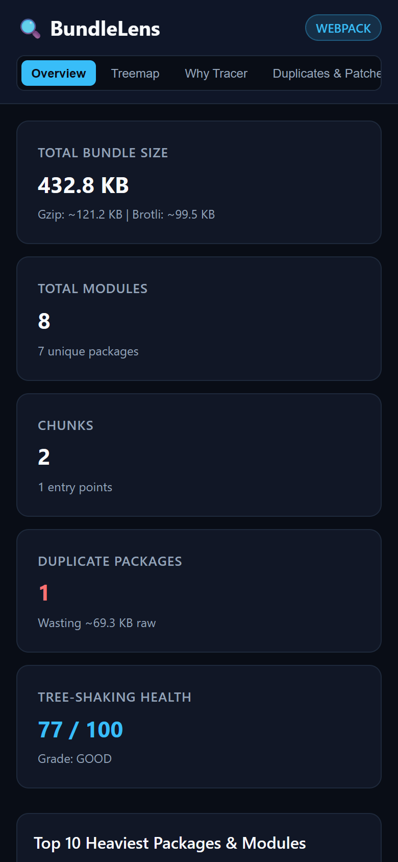 BundleLens Screenshot Preview 8