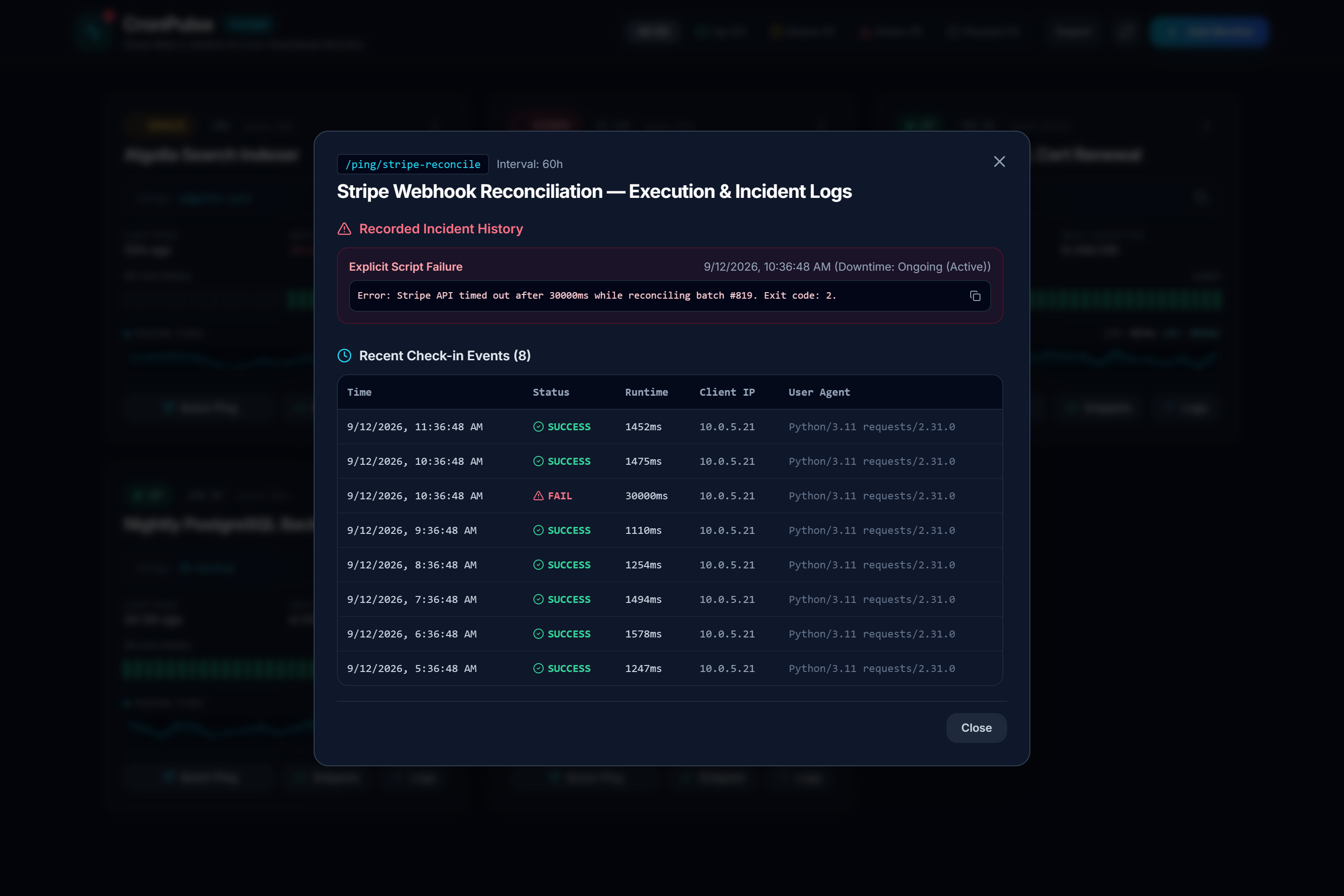 CronPulse Screenshot Preview 4