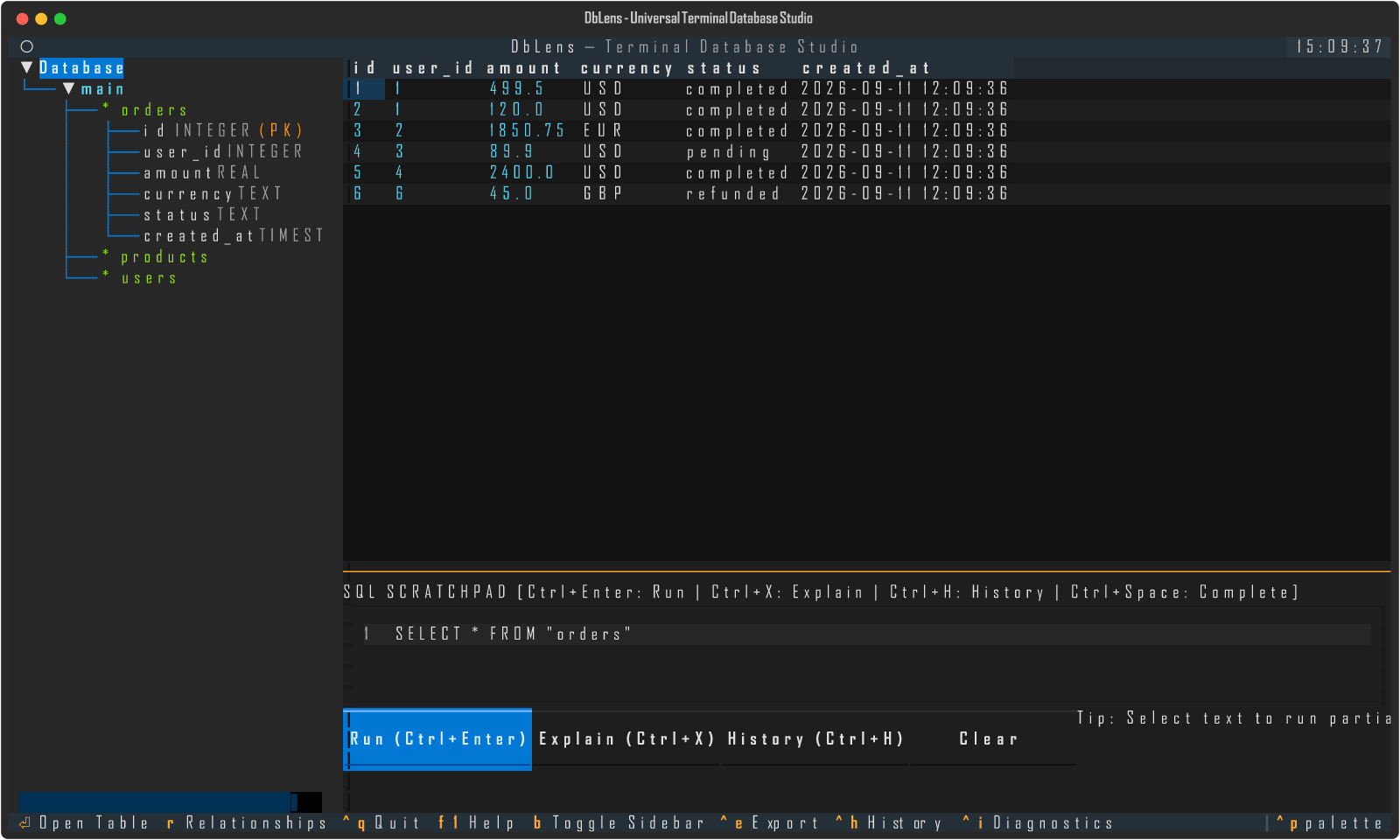 DBLens Screenshot Preview 4