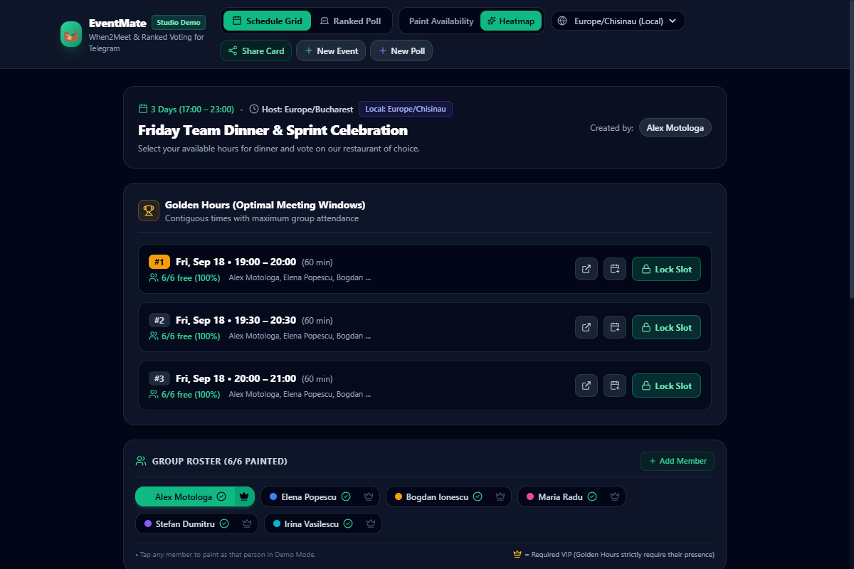 EventMate Screenshot Preview 4