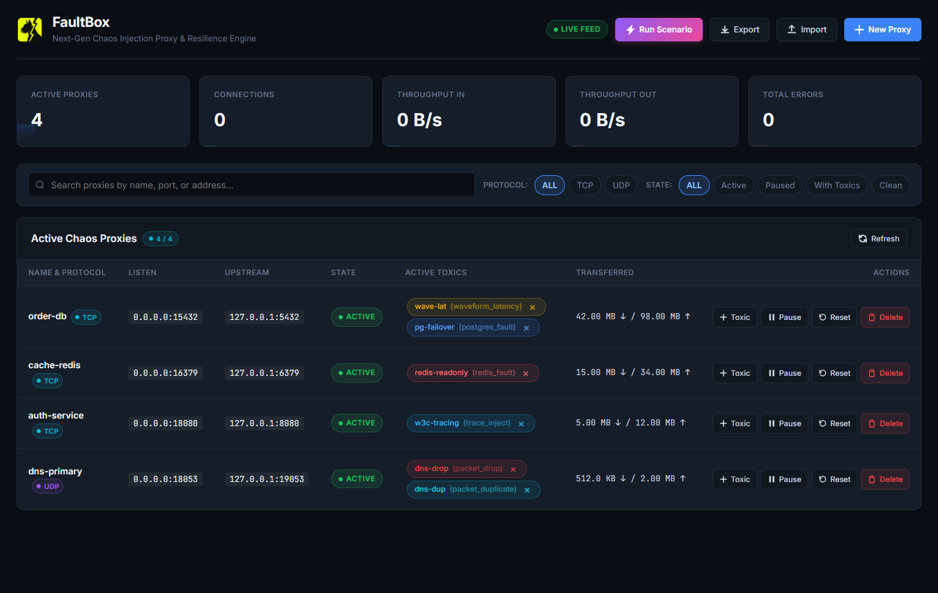 FaultBox Screenshot Preview 2