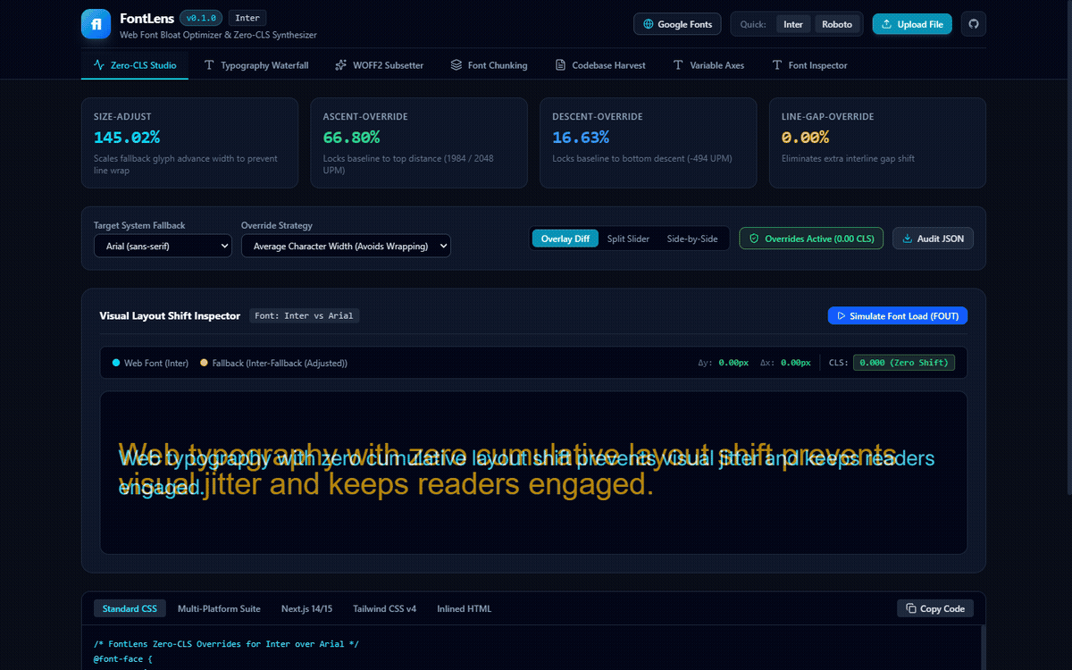 FontLens Screenshot Preview 8