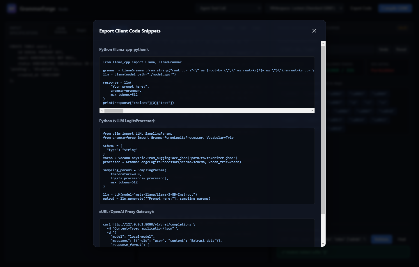 GrammarForge Screenshot Preview 5