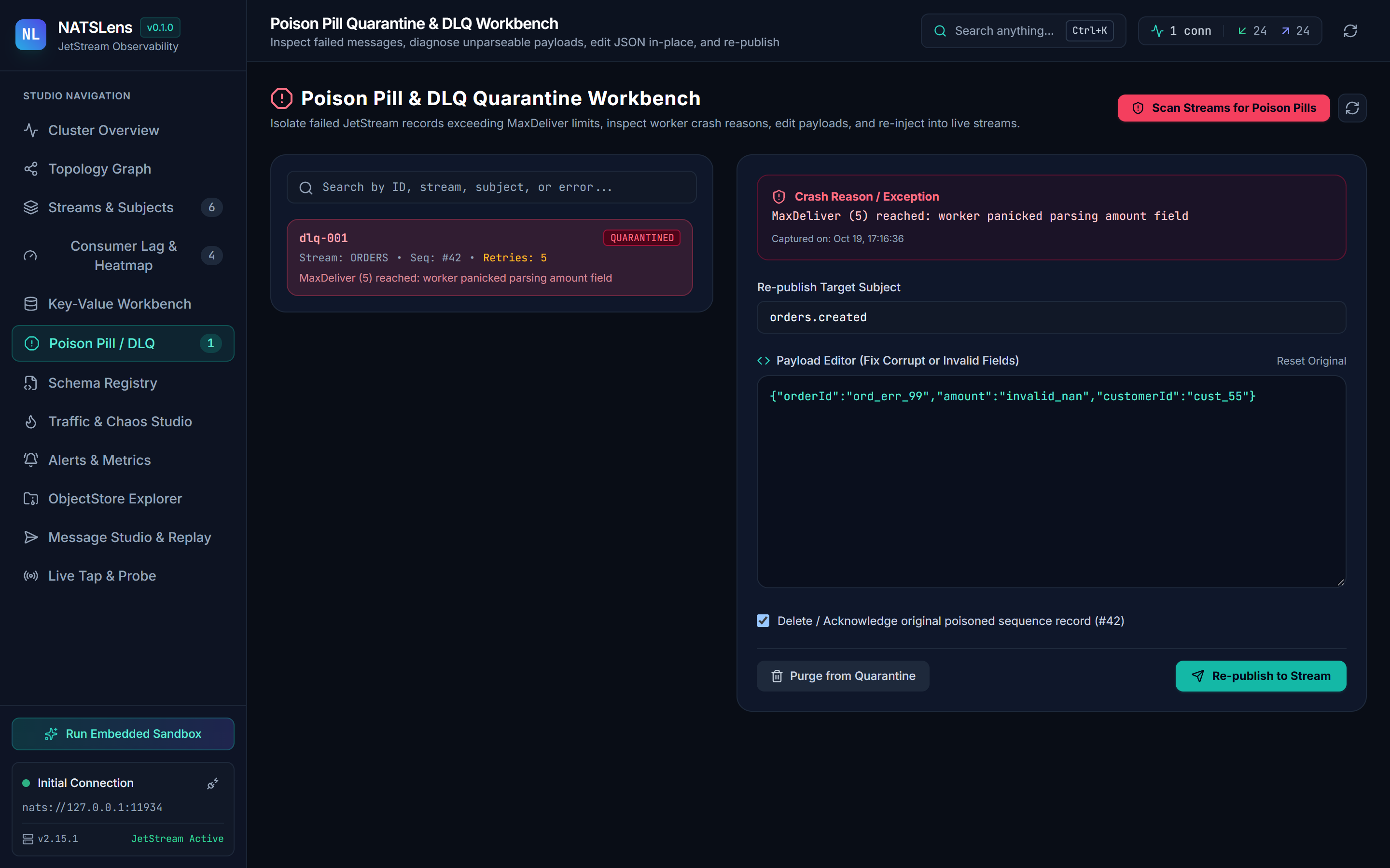 NATSLens Screenshot Preview 7