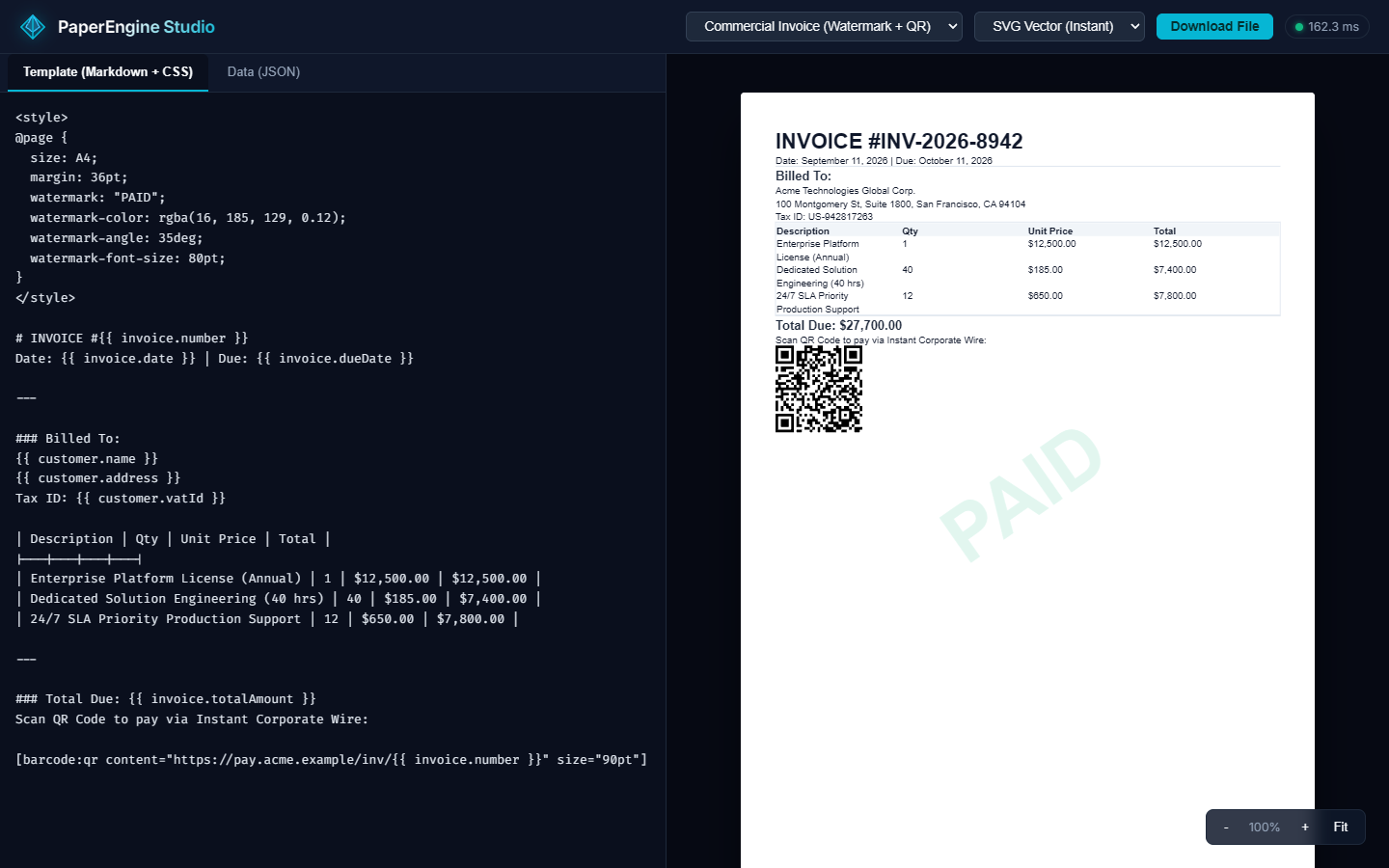 PaperEngine Screenshot Preview 2