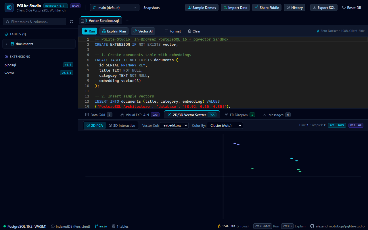 PGLite Studio Screenshot Preview 6