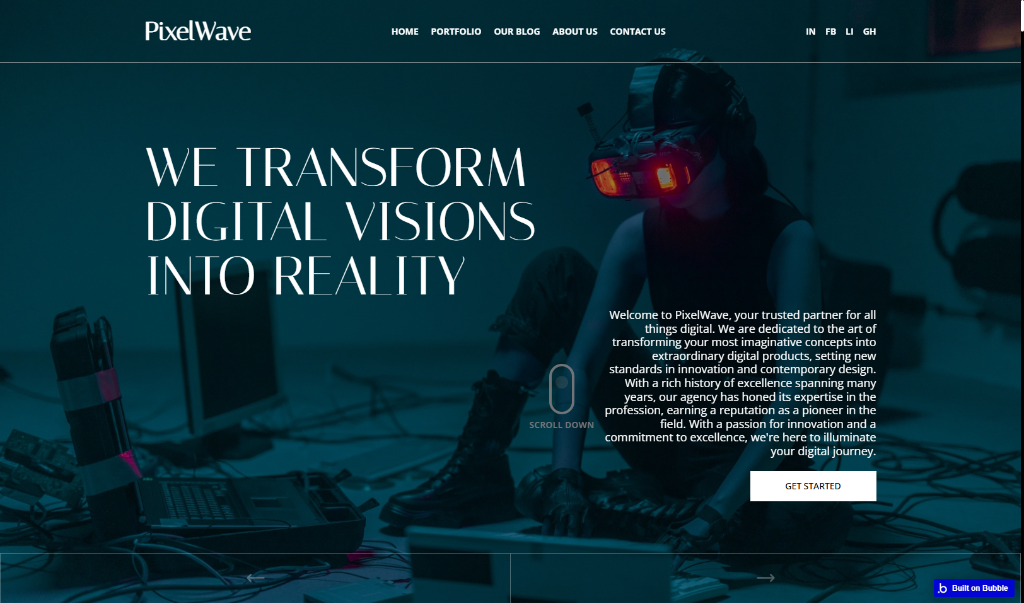 PixelWave Agency Screenshot Preview 1