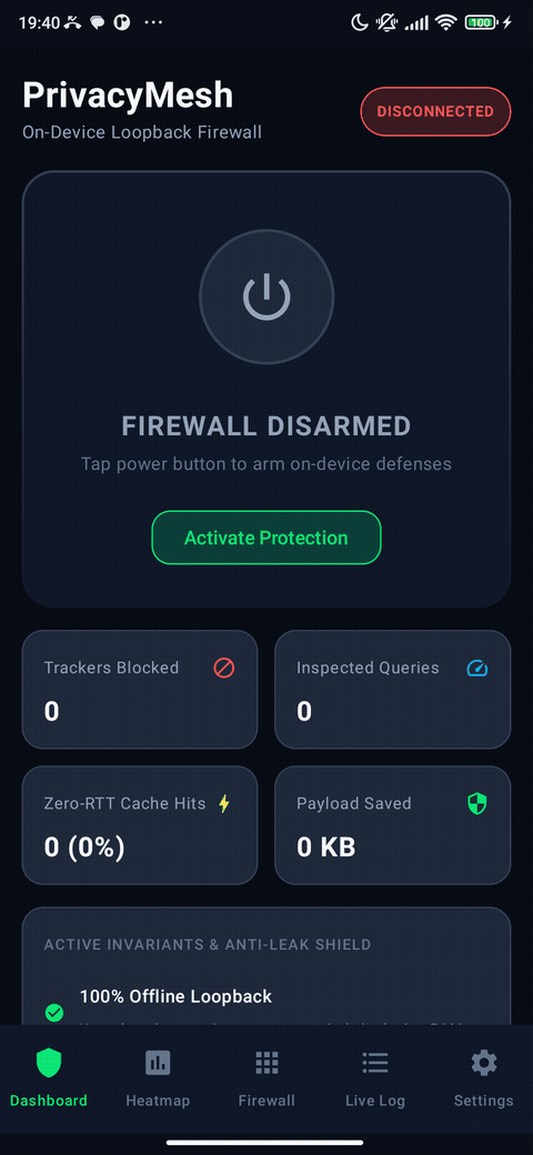 PrivacyMesh Screenshot Preview 1