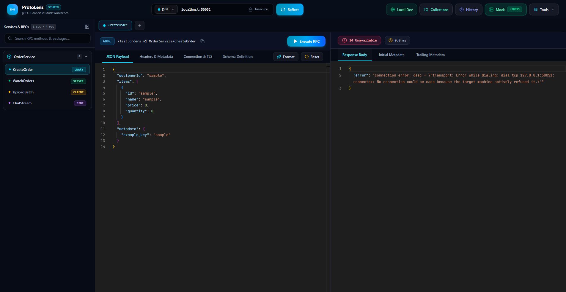 ProtoLens Studio Screenshot Preview 1