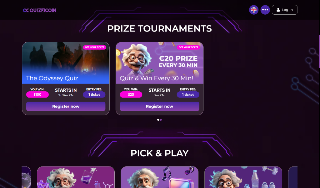 Quiz2Coin Screenshot Preview 2