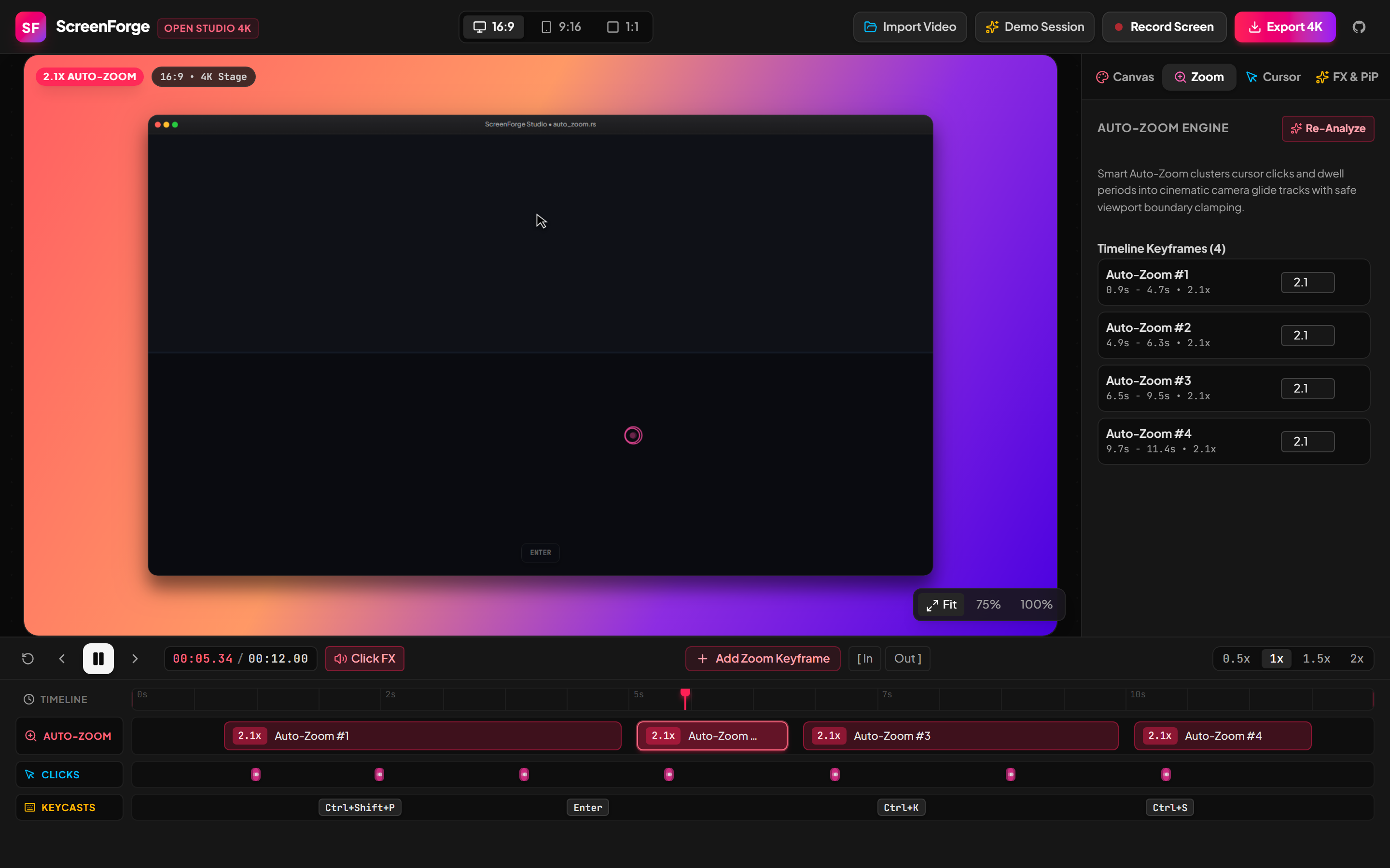 ScreenForge Screenshot Preview 3