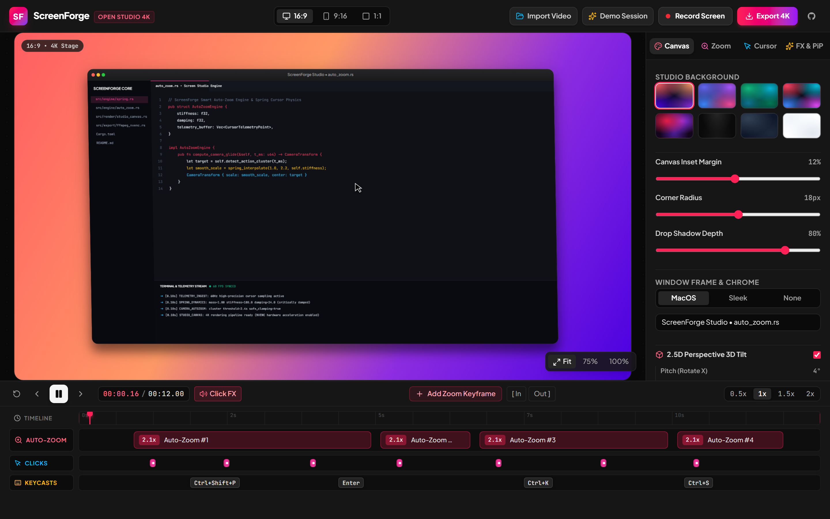 ScreenForge Screenshot Preview 5