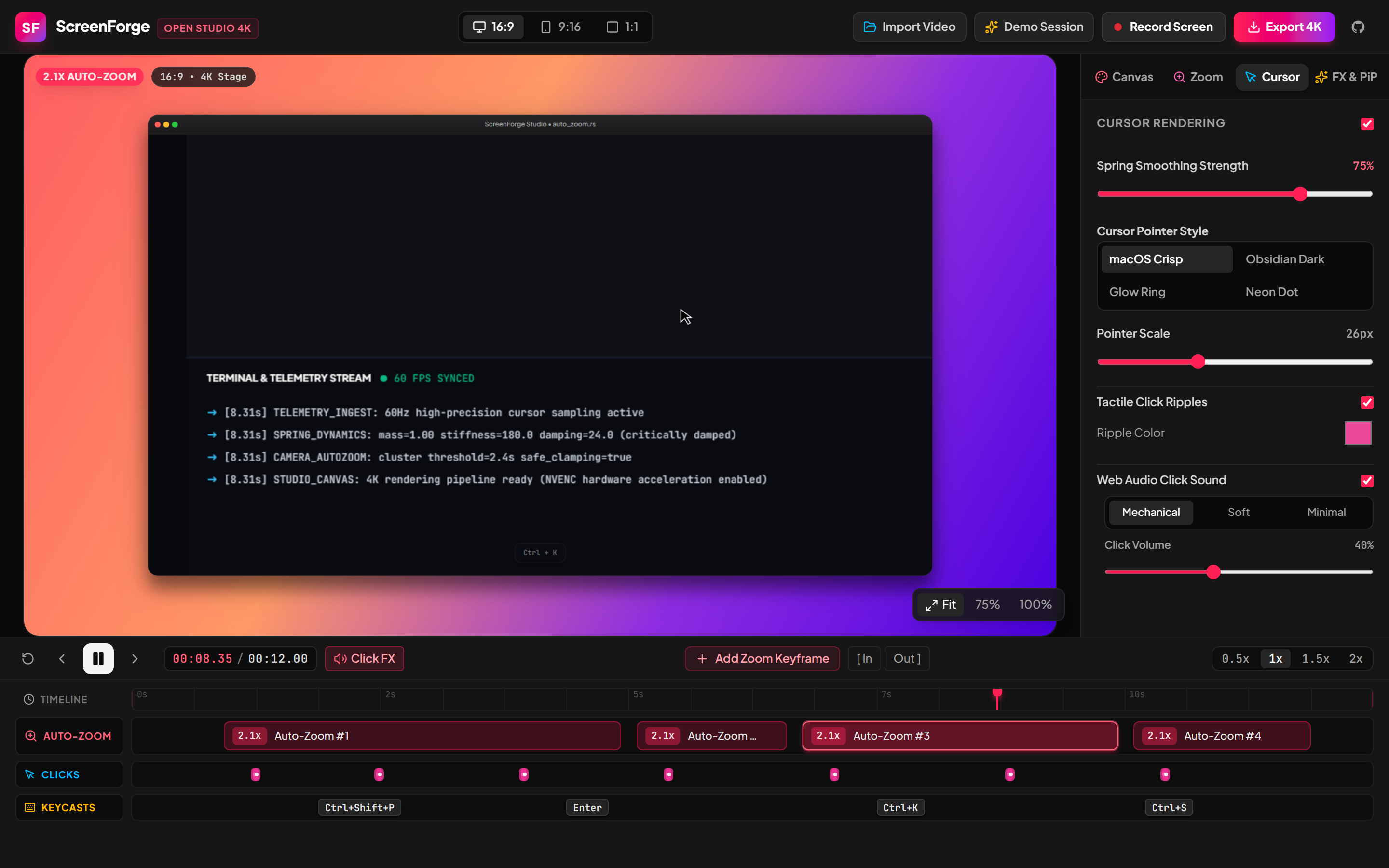ScreenForge Screenshot Preview 4