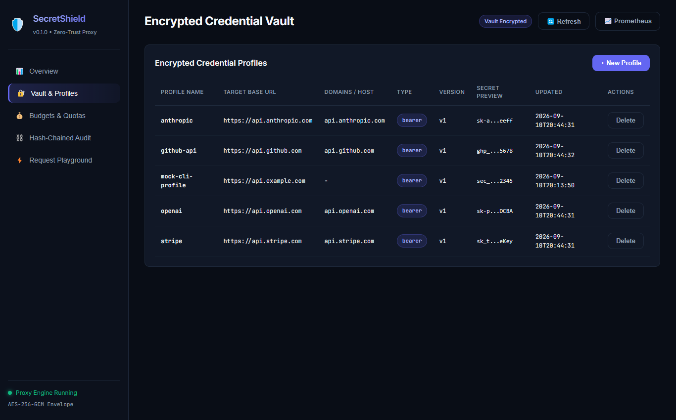 SecretShield Screenshot Preview 3