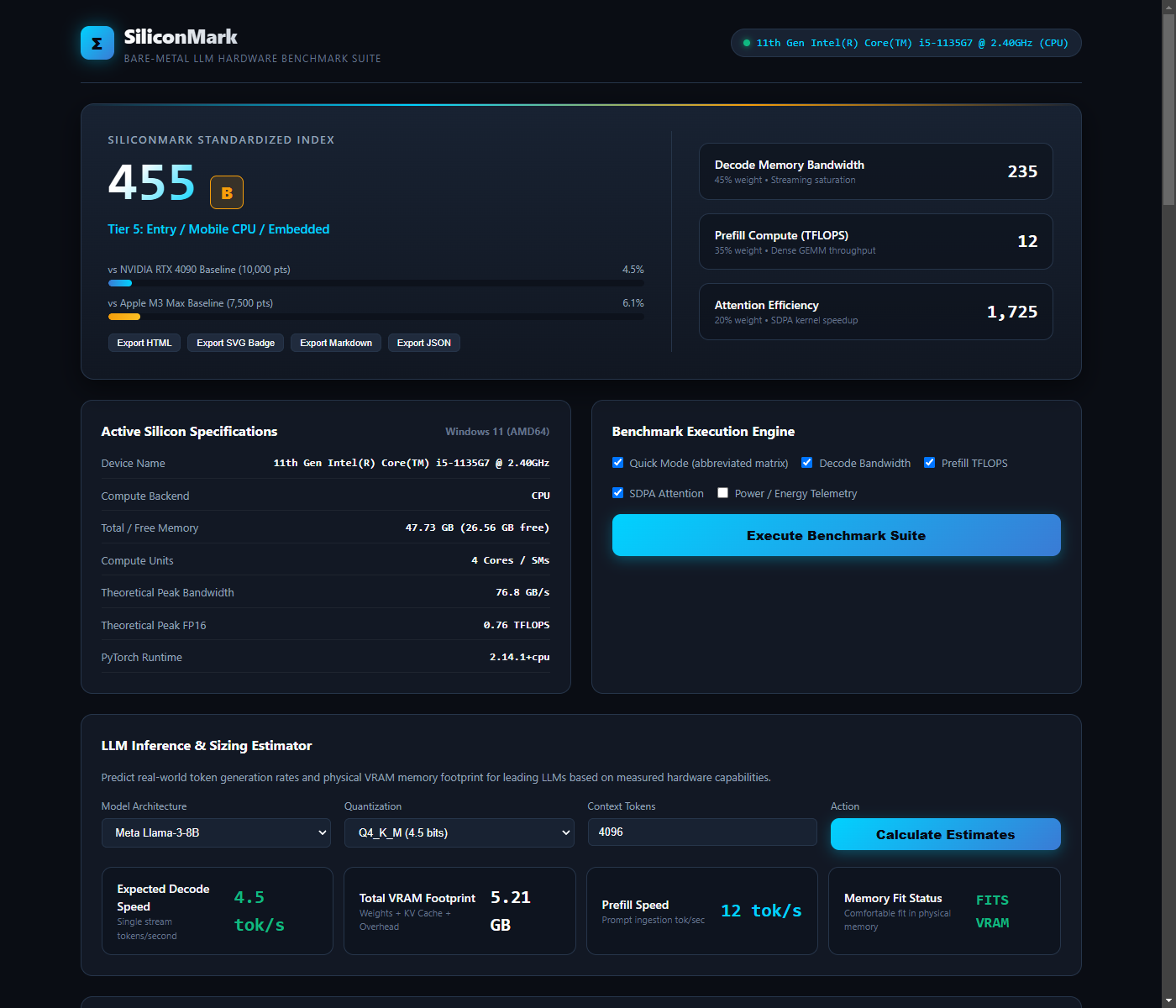 SiliconMark Screenshot Preview 2