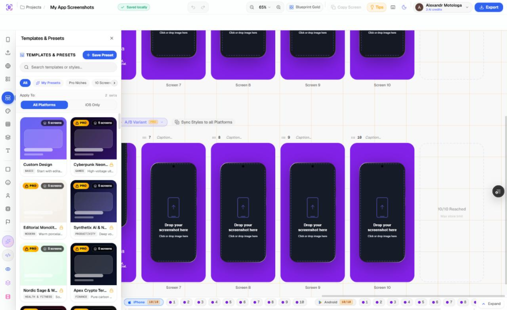 SnapFrame.store Screenshot Preview 4