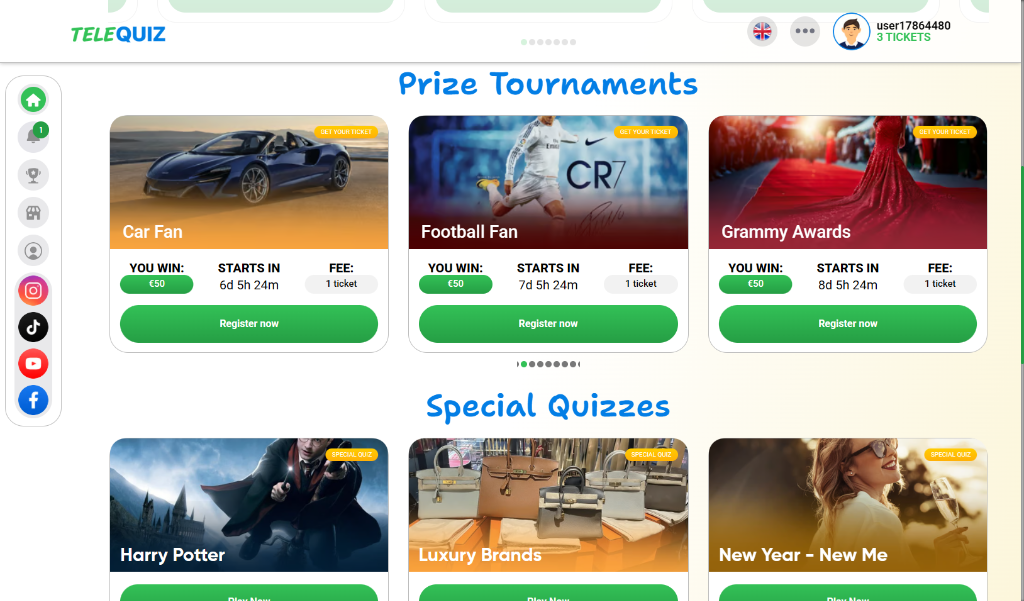TeleQuiz Screenshot Preview 2