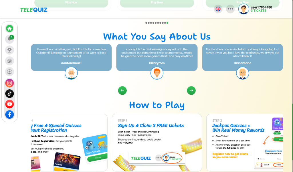 TeleQuiz Screenshot Preview 3