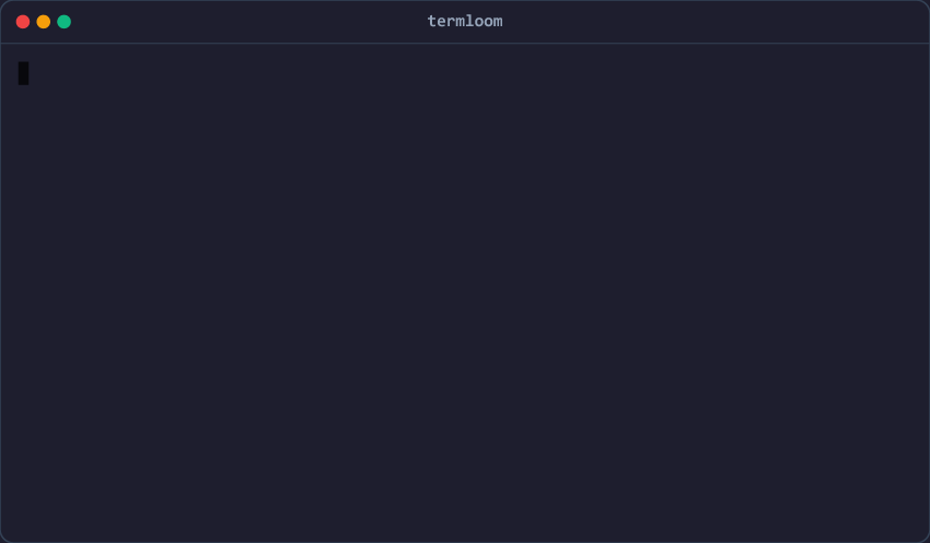 TermLoom Screenshot Preview 1