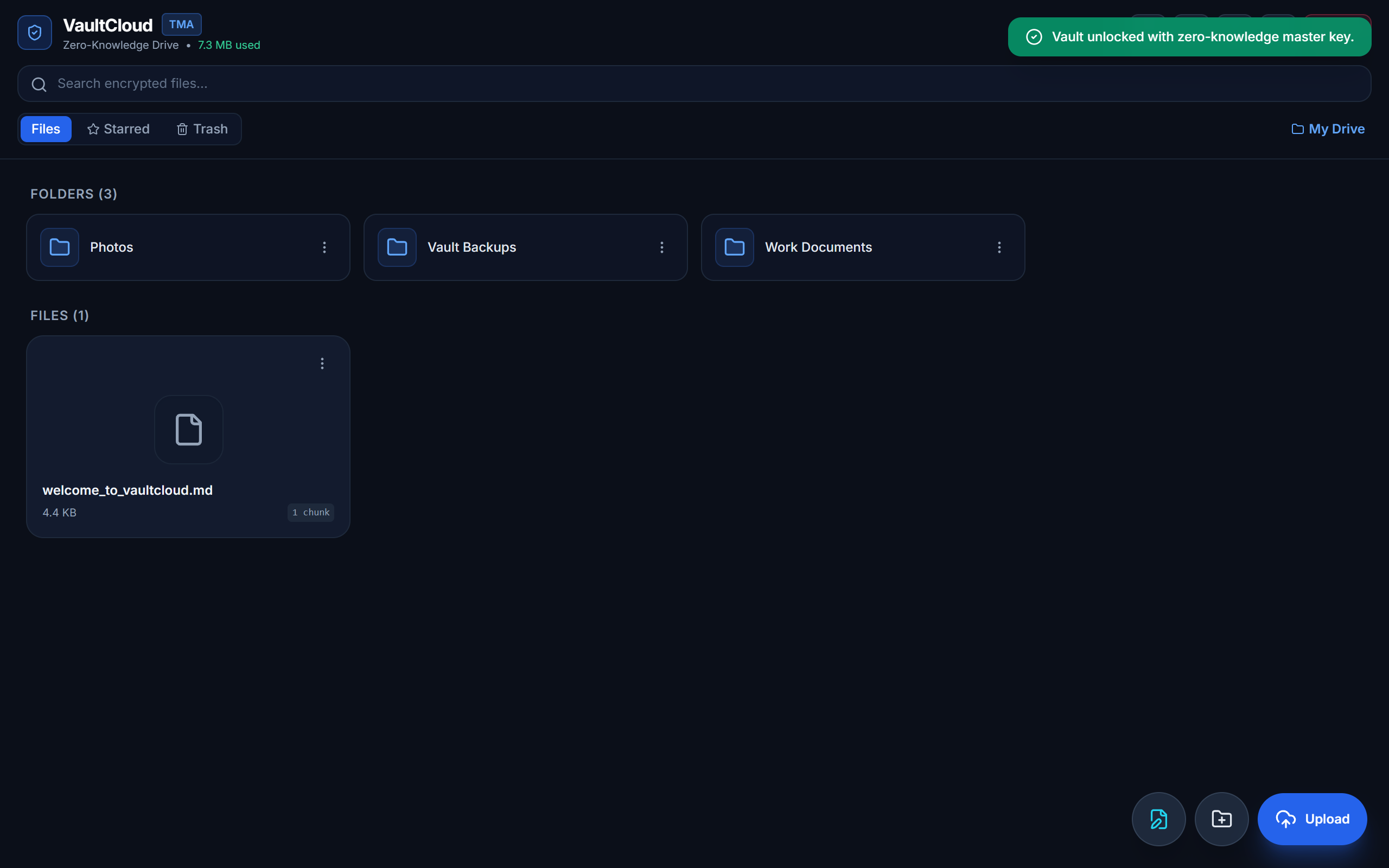 VaultCloud TMA Screenshot Preview 3