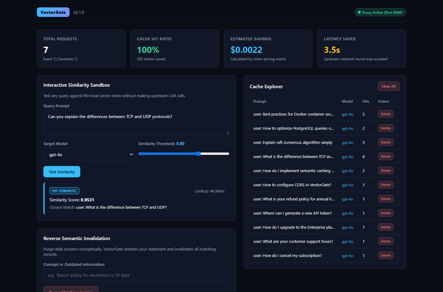 VectorGate Screenshot Preview 1