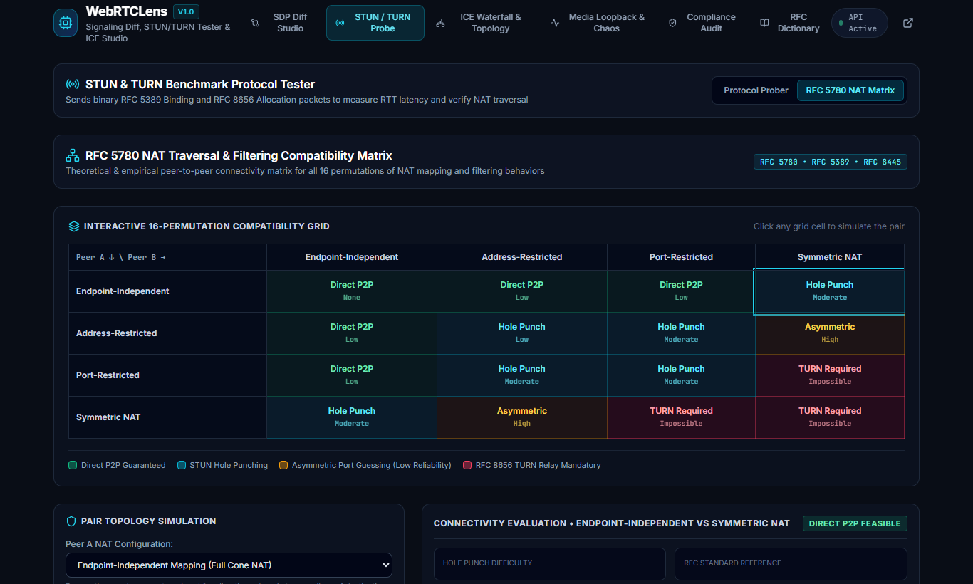 WebRTCLens Screenshot Preview 4